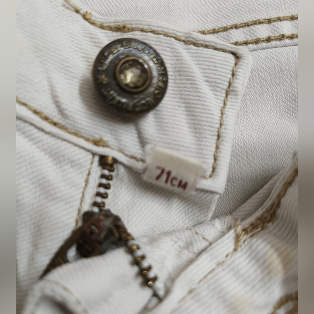UMM Women's off white Skinny Low waist Jeans - Picture 5 of 7